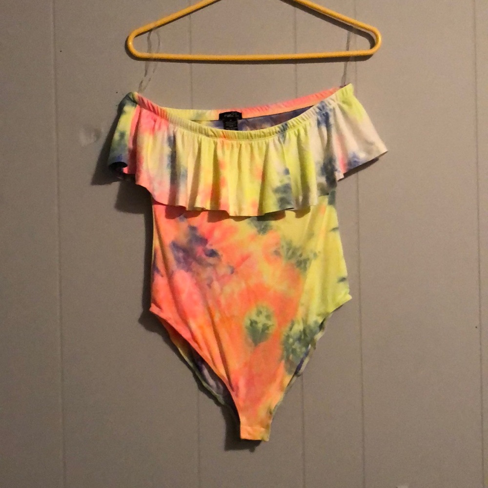 Colorful body suit